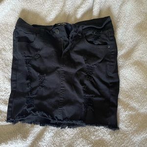 mini jean shirt size s